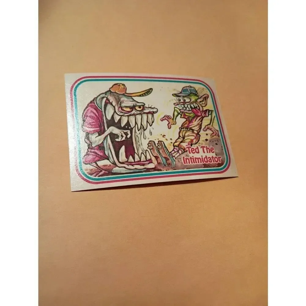 1988 Leaf Awesome All Stars Trading Card 28 Ted the Intimidator Baseball Parody